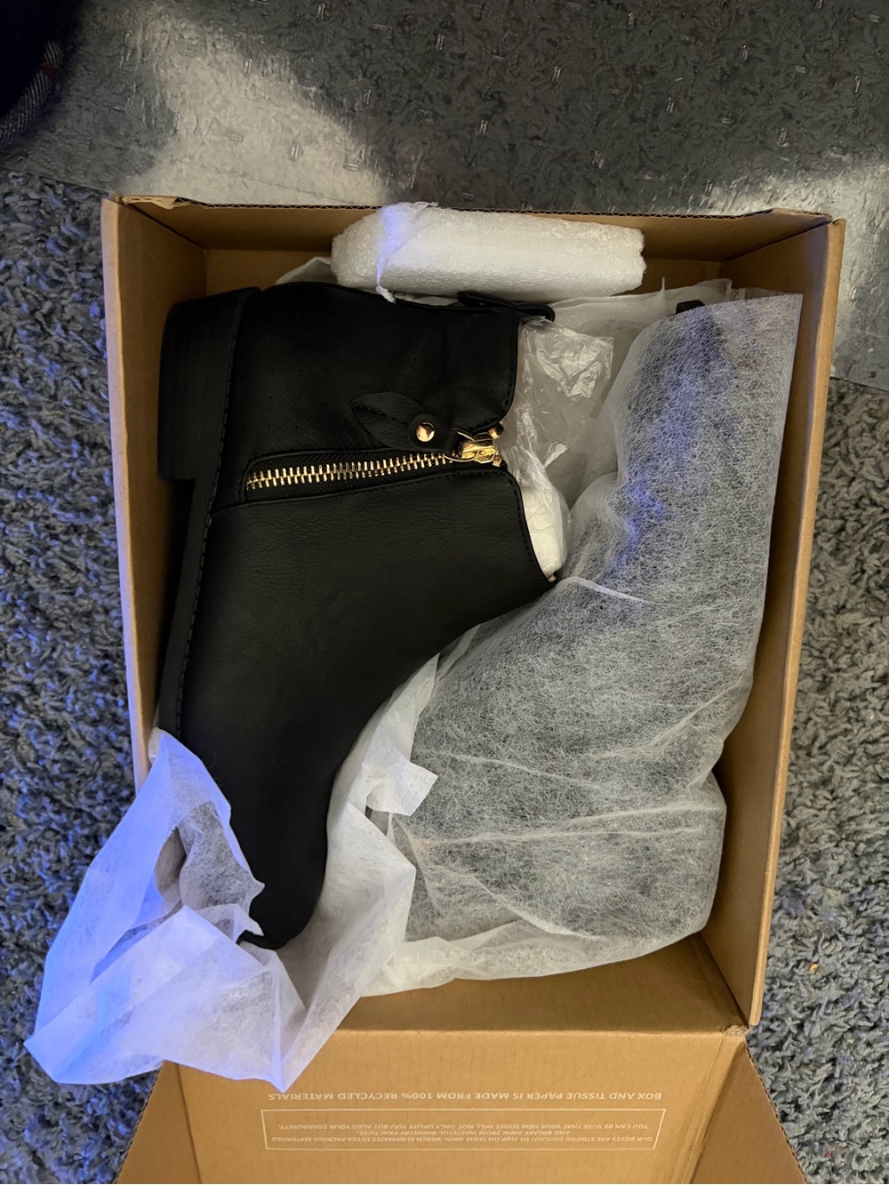 Black Women’s Ankle Boots - Size 8